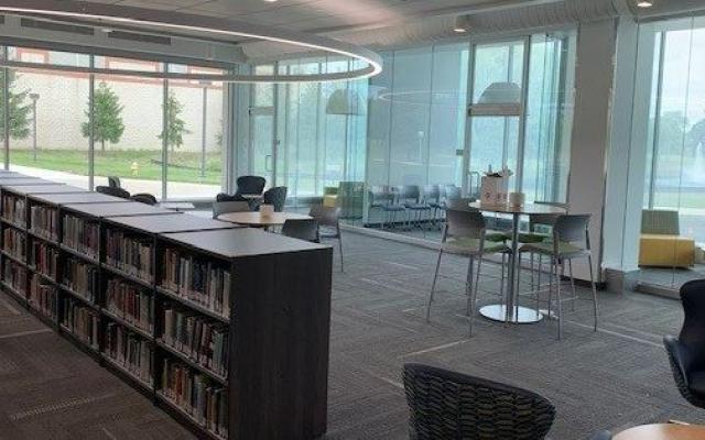 MCCC Library Interior view